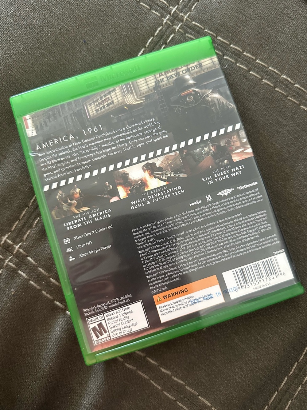 Xbox One Wolfenstein II - Picture 2 of 3